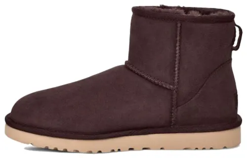 UGG Classic Mini Low Top Snow Boots Coffee
