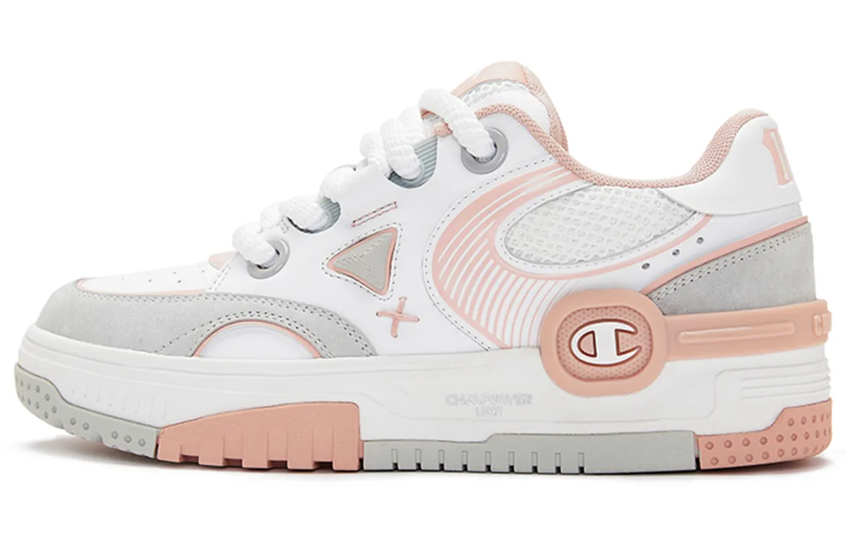 Champion Headphone Shoes Low top Skateboard Shoes Women's Pink