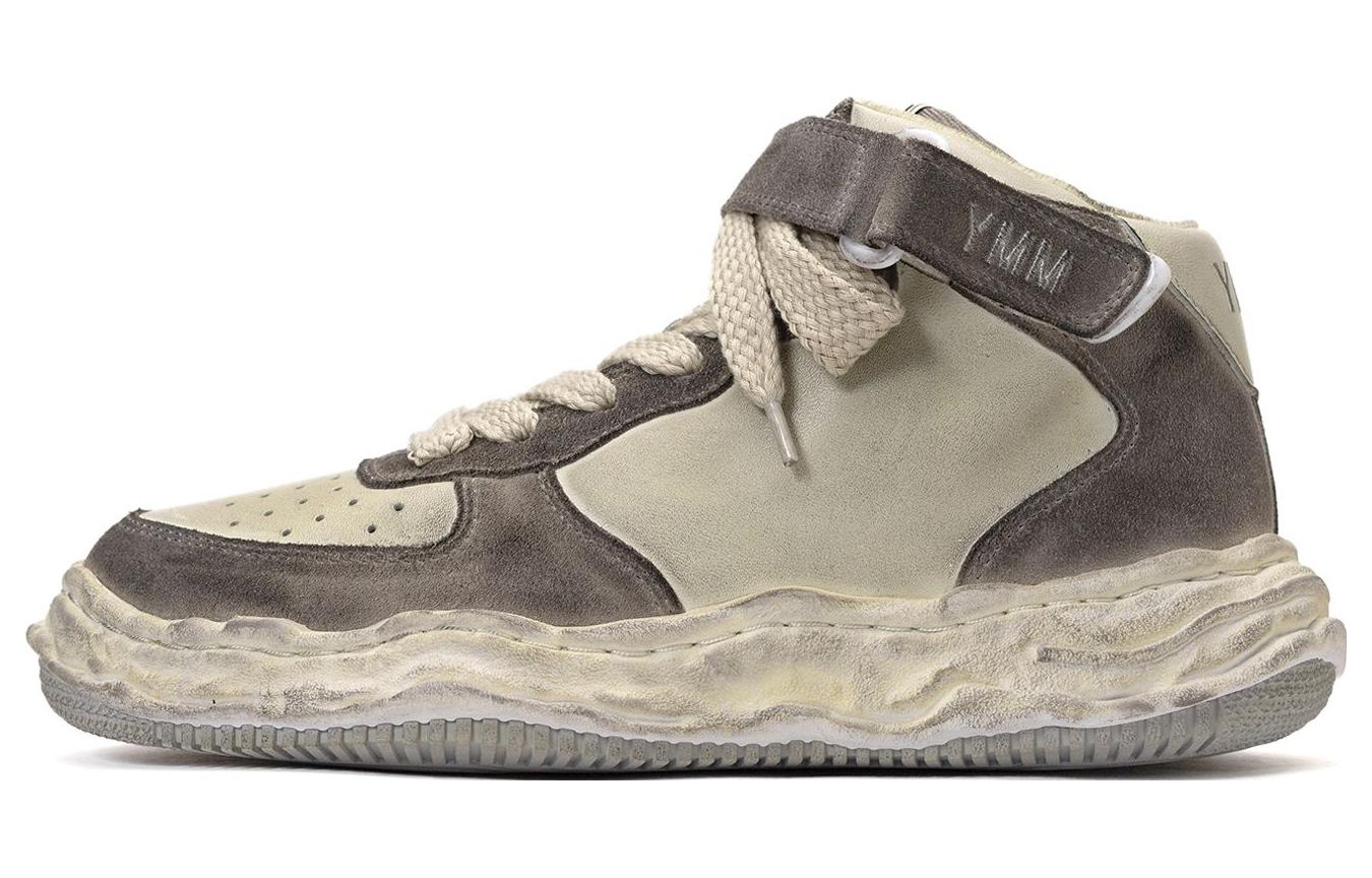 Maison MIHARA YASUHIRO Wayne Brushed Suede High-top Sneakers
