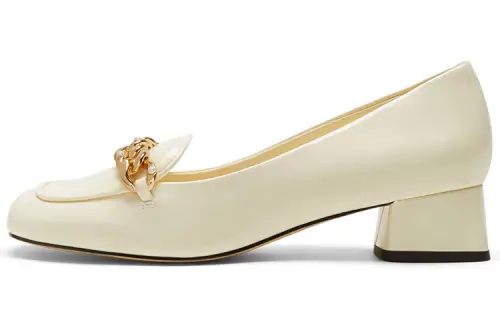 CHARLES&KEITH Pu Chunky Heel Mary Jane Shoes Women's