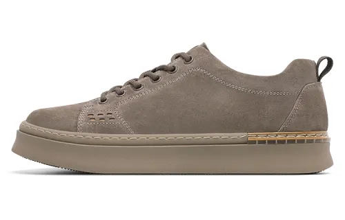 Dickies Leather Short Outdoor Boots Unisex Camel