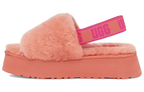 UGG Disco Slide Thick Sole Slipper Pink Women's