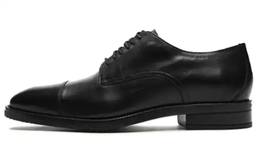 COLE HAAN Leather Dress Shoes Men's Black