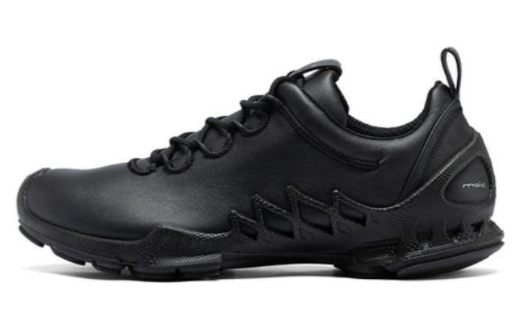 ЭККО ЛЮБОВЬ ШАГ кожаный Изучите шоковое поглощение нескользящие Устойчивые к износостойкому туфли с низким топом мужской стиль черный