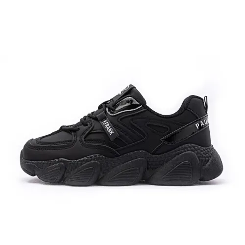PAUL FRANK Height Increasing Slip Resistant Abrasion Resistant Breathable Lightweight Low top Chunky Sneakers Women's