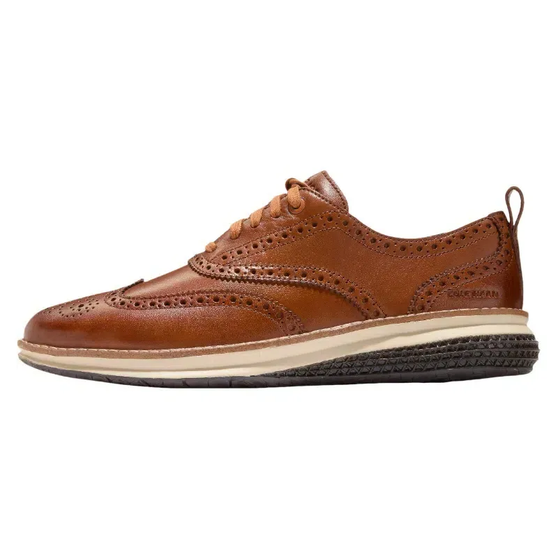 COLE HAAN OriginalGrand Collection Cow Leather Casual Shoes Men's Brown