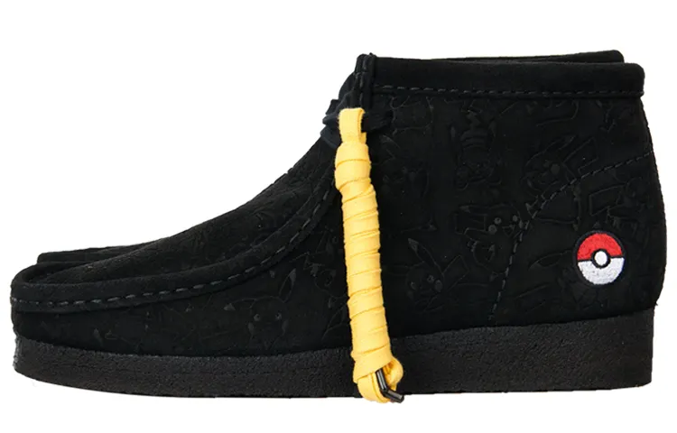 clarks Originals Wallabee Boot Pokémon Black