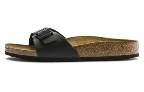 Birkenstock Madrid EVA Quiet Slide Slippers Women's Black Regular