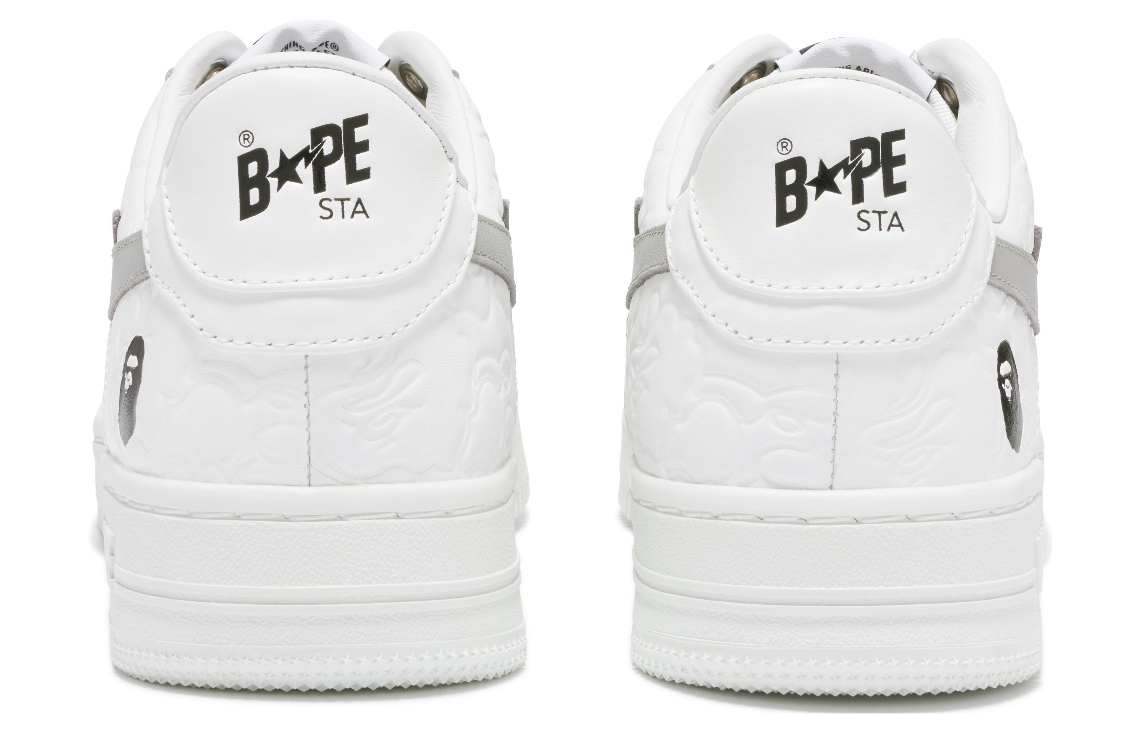 A BATHING APE Bape Sta Low #3 Line Camo White