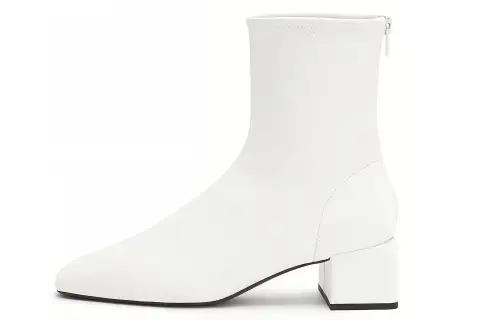 CHARLES&KEITH Ankle Boots Women's White