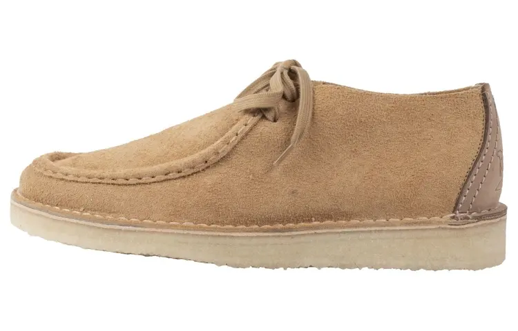 Clarks Desert Nomad suede loafers
