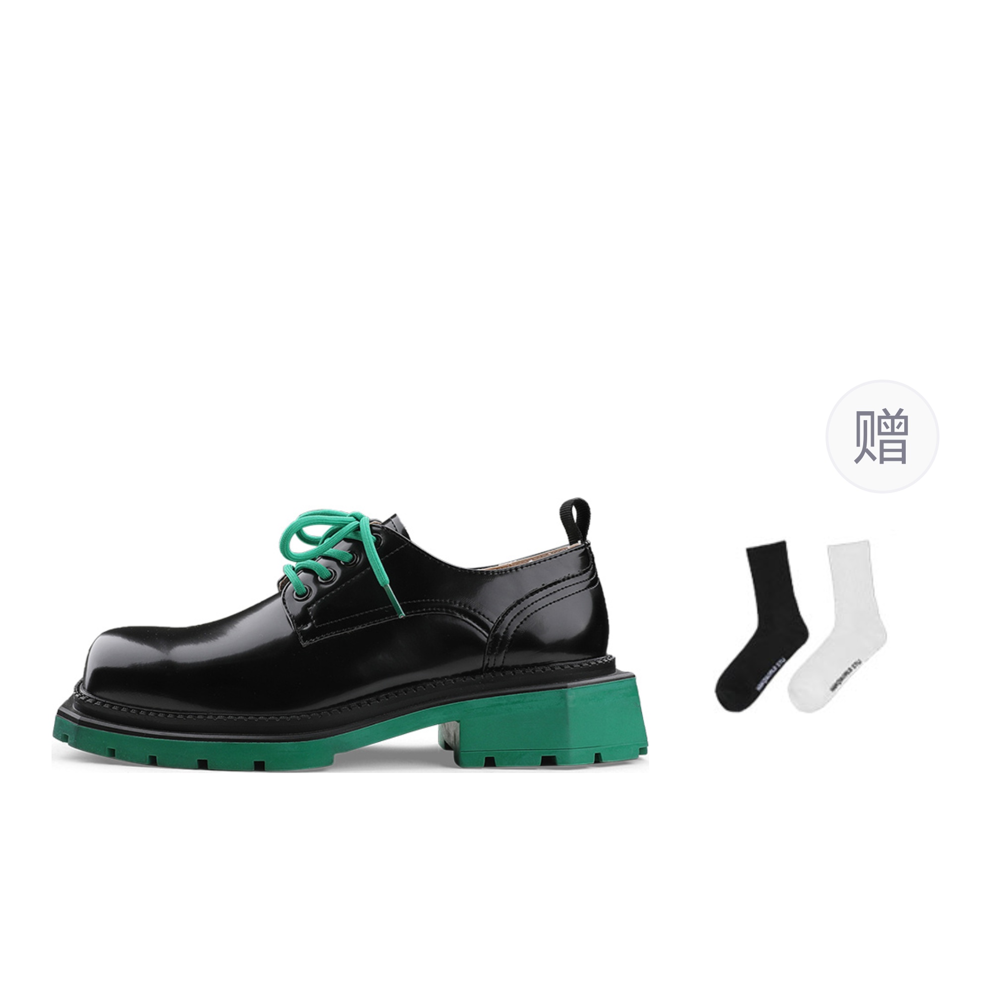 HANQIAORIJI Black blood series, two-layer cowhide, niche design, trendy and fashionable, thick sole, increased height, casual shoes, men's style
