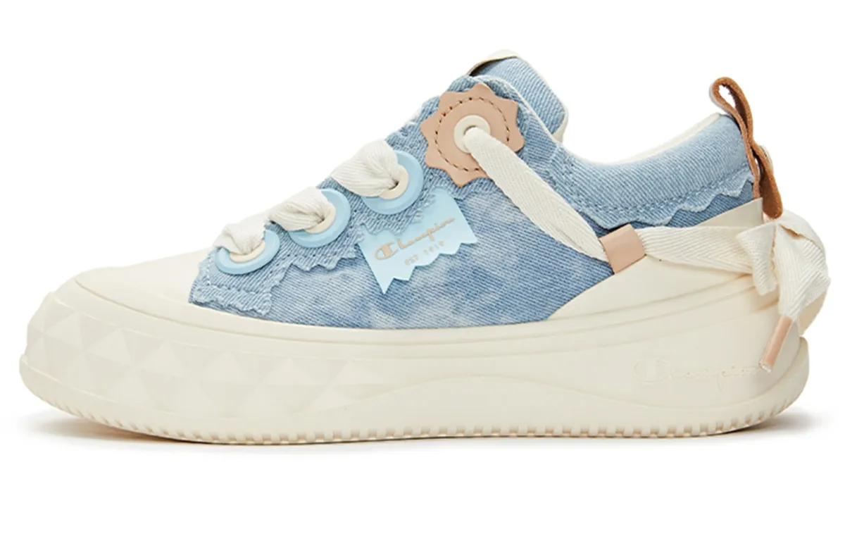 Champion Low top Skateboard Shoes Women's Light Blue