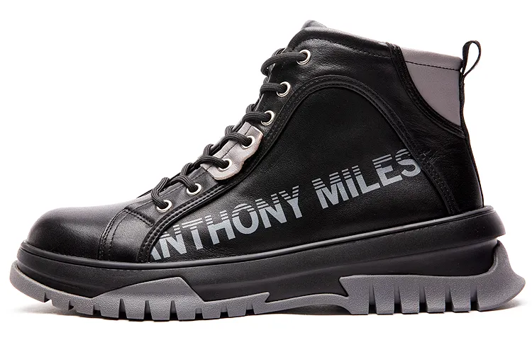 Anthony Miles Outdoor Boots Men's Black & Gray