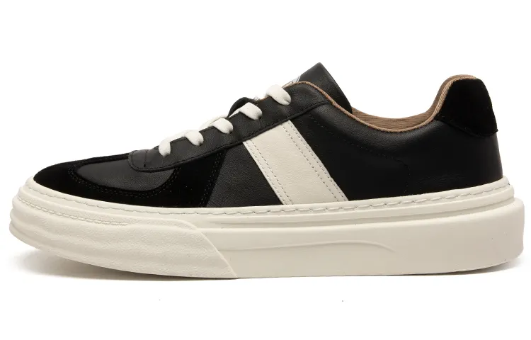 Anthony Miles Stylish Skateboarding Shoes Men's Black