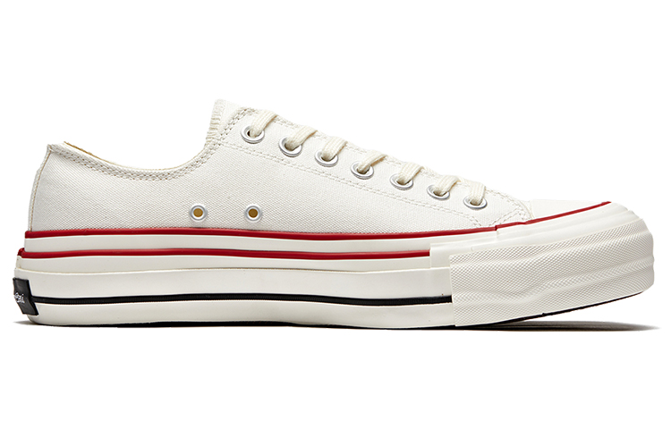 GOOD BAI Coverage Low top Canvas Shoes Unisex White