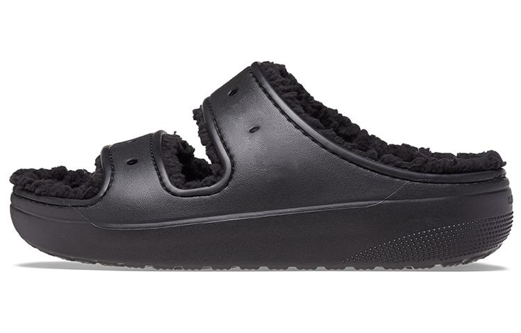 Crocs Classic Cozzzy Sandal 'Black'