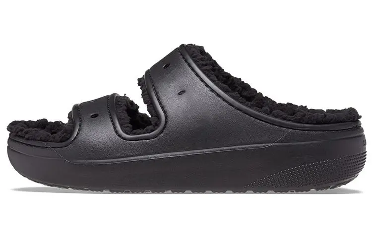 Crocs Classic Cozzzy Sandal 'Black'