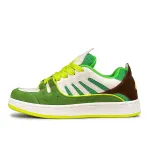 LuzaoT SUPER DRAG Puffy Shoes Stylish Skateboarding Shoes Unisex Esports Green