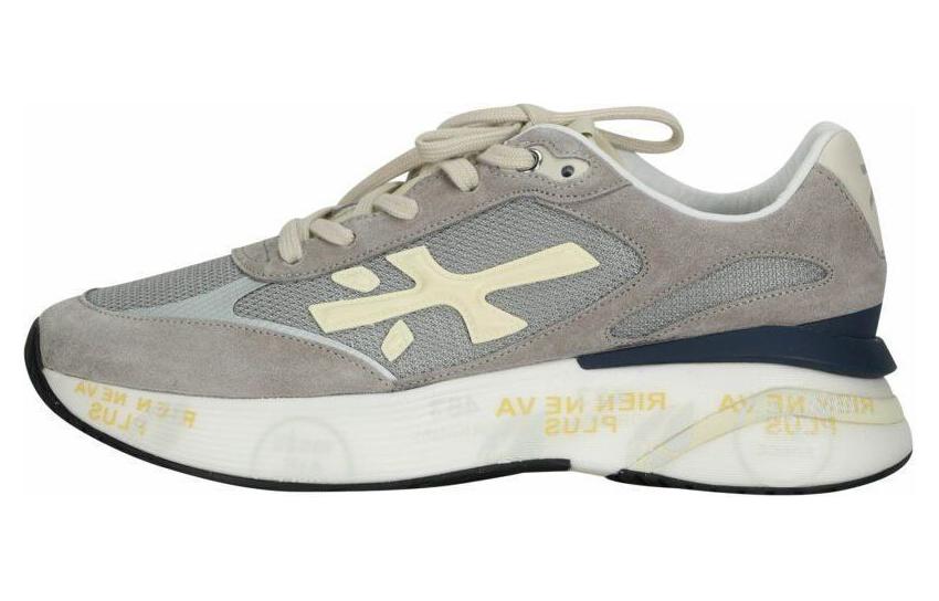 PREMIATA Leather Low top Casual Shoes Men's Gray