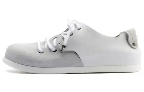 Birkenstock Abrasion Resistant Slip Resistant Low top Casual Shoes Unisex Gray Narrow