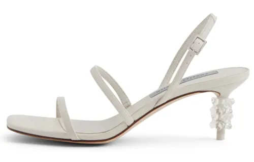 CHARLES&KEITH Pu Sandal 6cm Women's