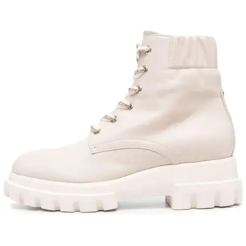 AGL Short Combat Boots Women's Pink