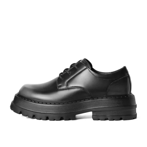 BELLE Dress Shoes Men's Low Top Black