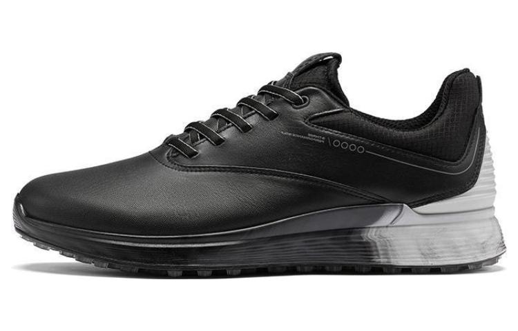 Ecco Golf S3 Cow Leather Comfortable And Breathable Low top Sports Casual Shoes Men’s Black