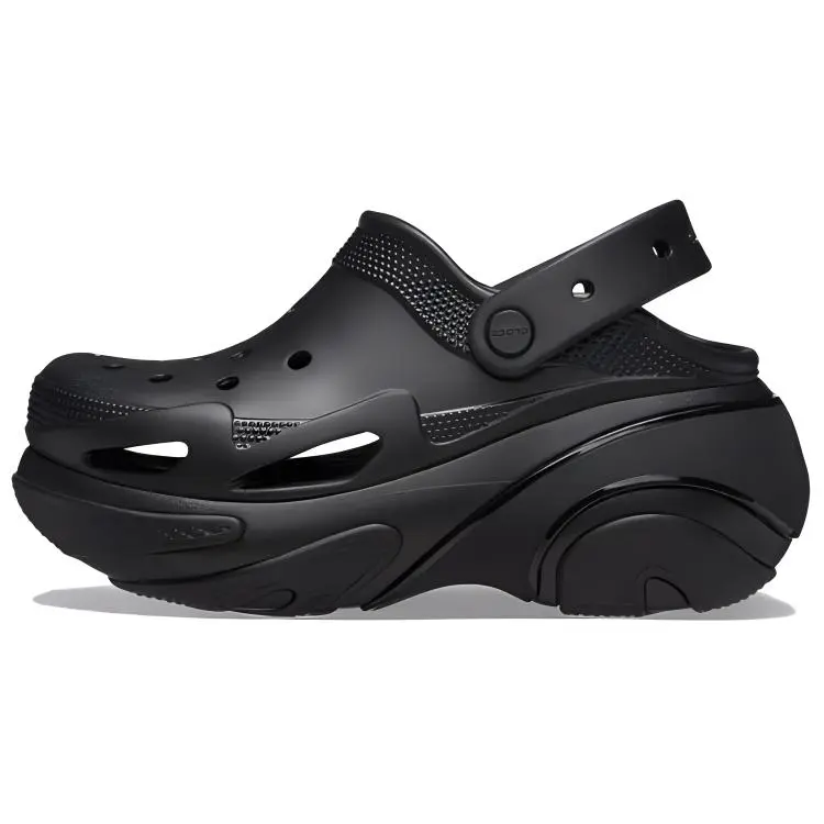 Crocs Bubble Crush Clog Triple Black