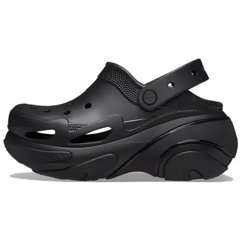 Crocs Bubble Crush Clog Triple Black