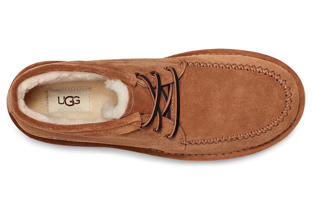 Мужские ботинки UGG Campout Chukka (коричневые) — фото 5