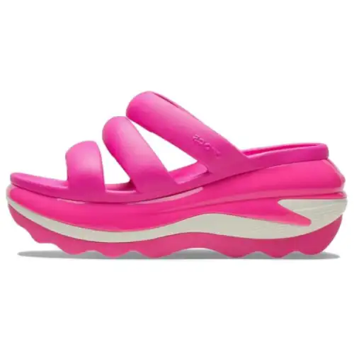 Crocs Mega Crush Triple Strap 'Pink' Women's