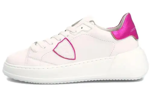 PHILIPPE MODEL Tres Temple Low top Skateboard Shoes Women's White Purple
