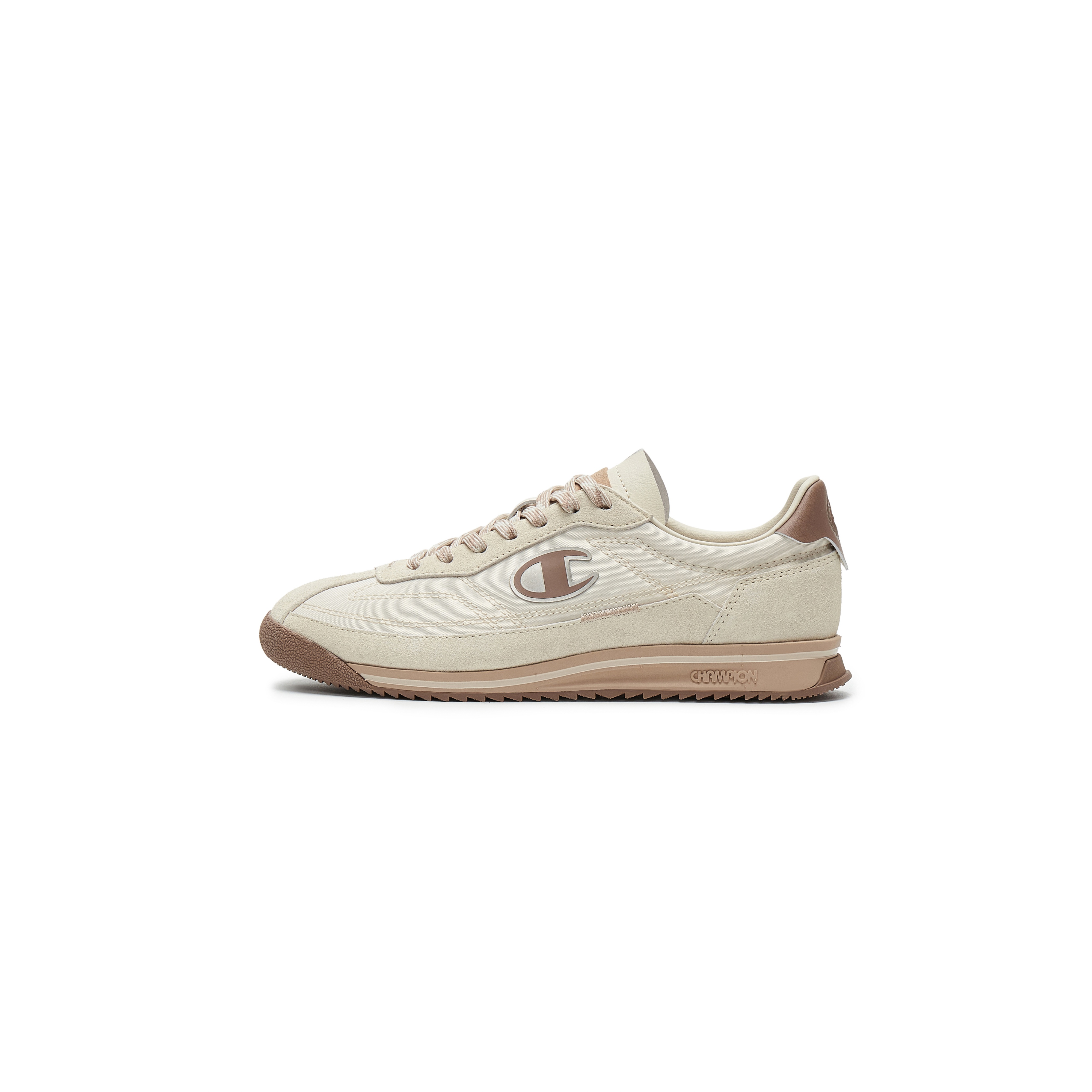 Champion Textile, Synthetic Leather Low top Running Shoes Women’s Linen/Cocoa Mocha