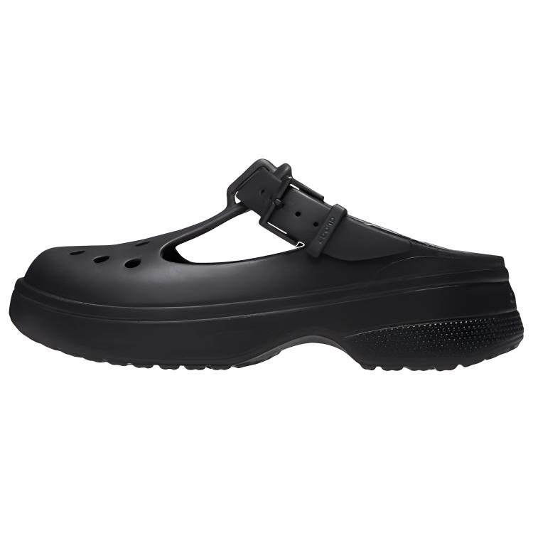Сабо Crocs Мэри Джейн (черные)