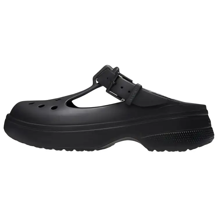 Crocs Mary Jane Clogs 4cm Unisex Black