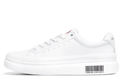 Dickies Fabric Abrasion Resistant Low top Skateboard Shoes Men's White