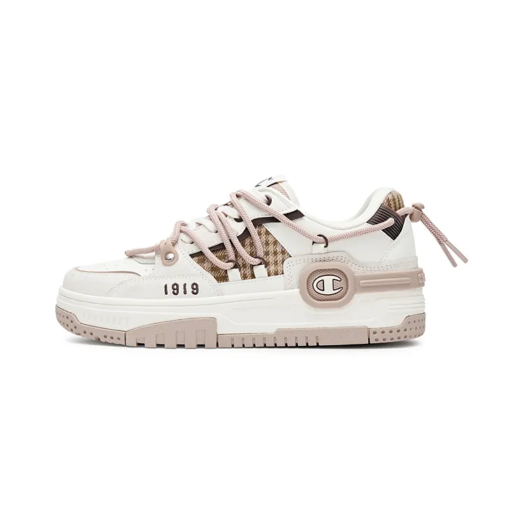 Champion Low top Skateboard Shoes Women's Milk White/Light Taupe