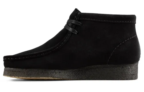 Clarks Originals Cow Split Leather Ankle Boots Women's Black