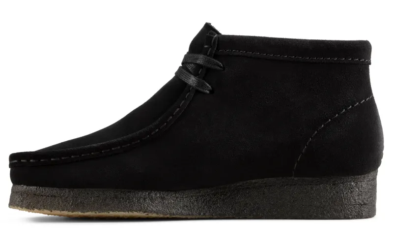Clarks Originals Cow Split Leather Ankle Boots Women's Black