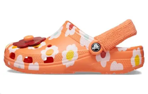 Crocs Classic Terry Cloth Clogs 'Orange'