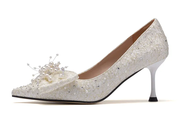 PACO GIL High Heels Women's White