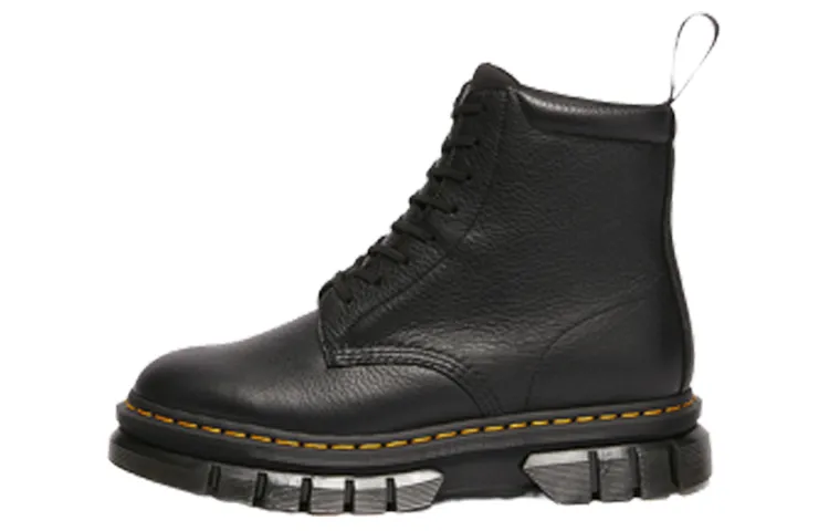 Rikard Lunar Dr.Martens Leather Platform Boot 'Black'