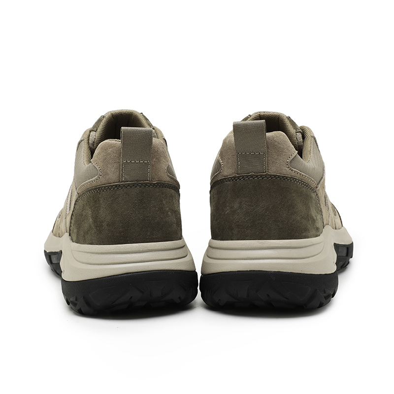 JIGONGYANG Pigskin Low top Hiking Shoes Men’s