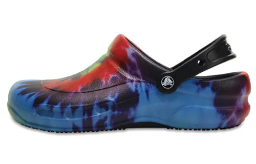 Crocs Bistro Graphic Clogs 'Blue Multi'