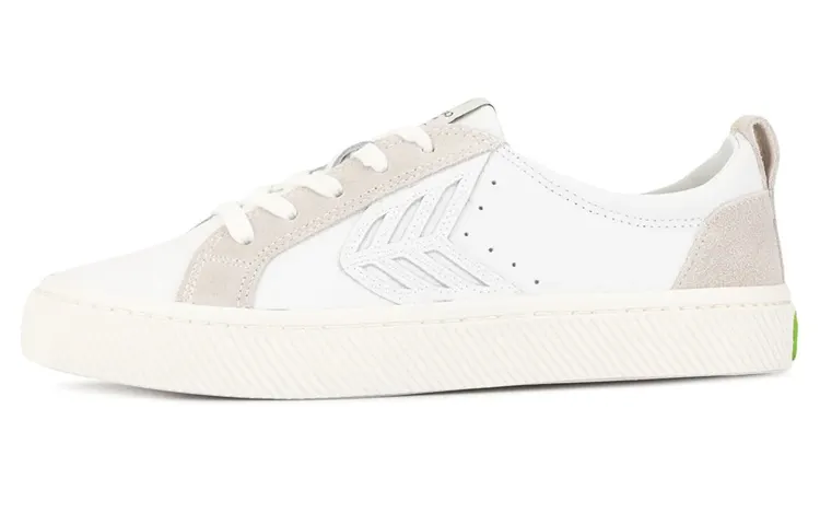 CARIUMA Skateboard Shoes Women's Low Top White/Gray