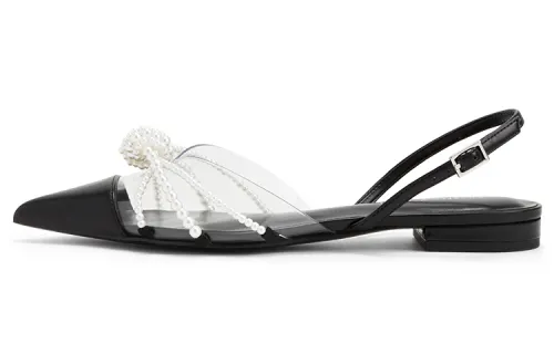 CHARLES&KEITH Pu Stylish Sandal Women's Black