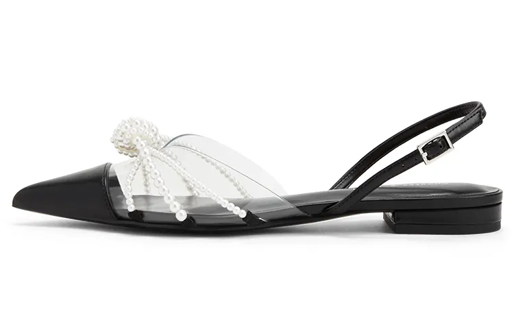 CHARLES&KEITH Pu Stylish Sandal Women's Black