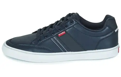 Levis Slip Resistant Abrasion Resistant Low top Skateboard Shoes Men's Sea Blue